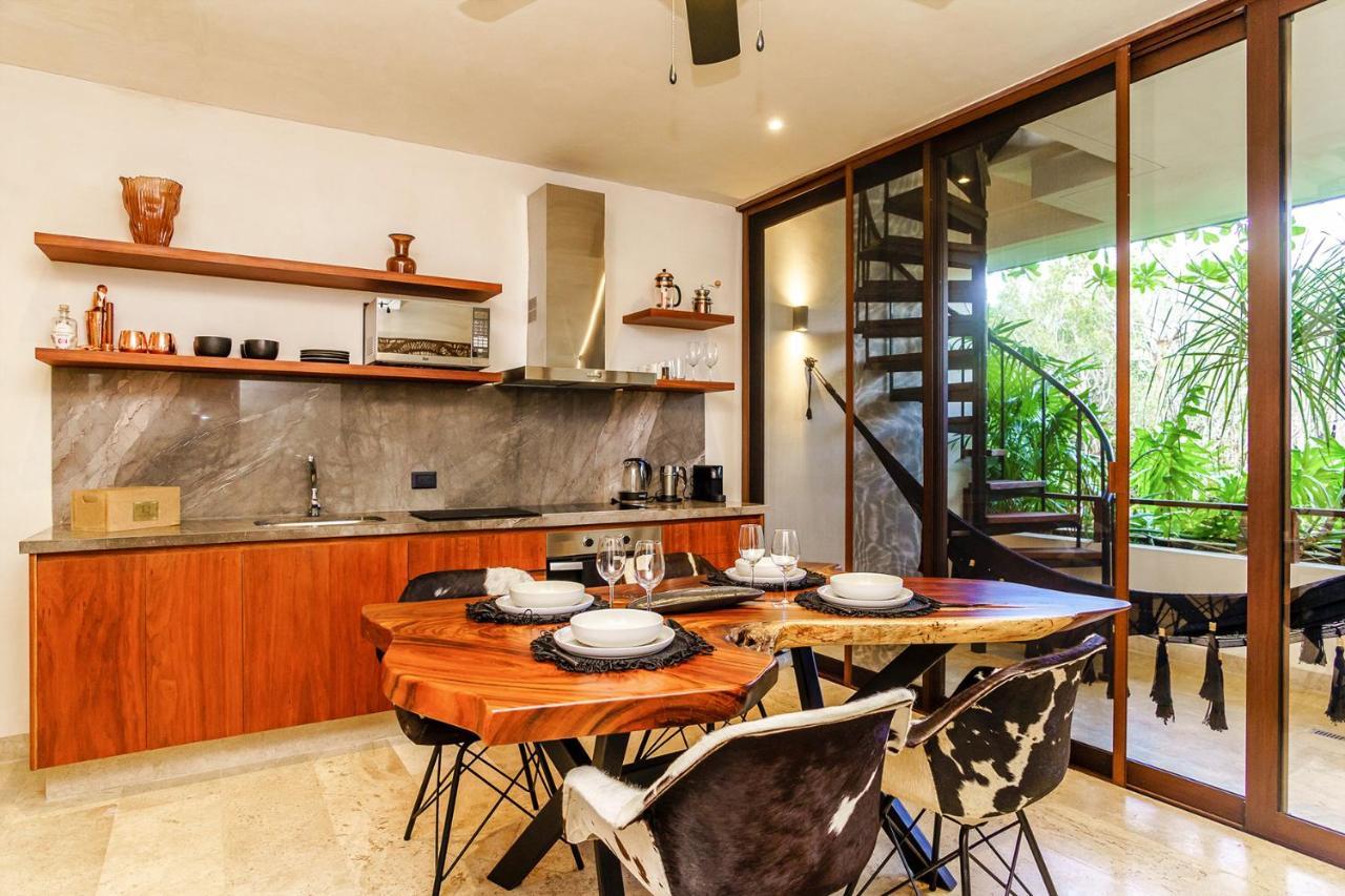 Jungle Luxury In Private Residential Area & Stunning Rooftop By Stella Rentals Tulum Exterior photo