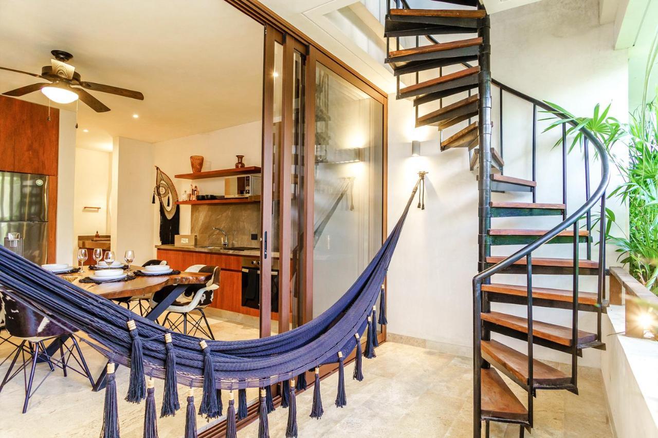Jungle Luxury In Private Residential Area & Stunning Rooftop By Stella Rentals Tulum Exterior photo