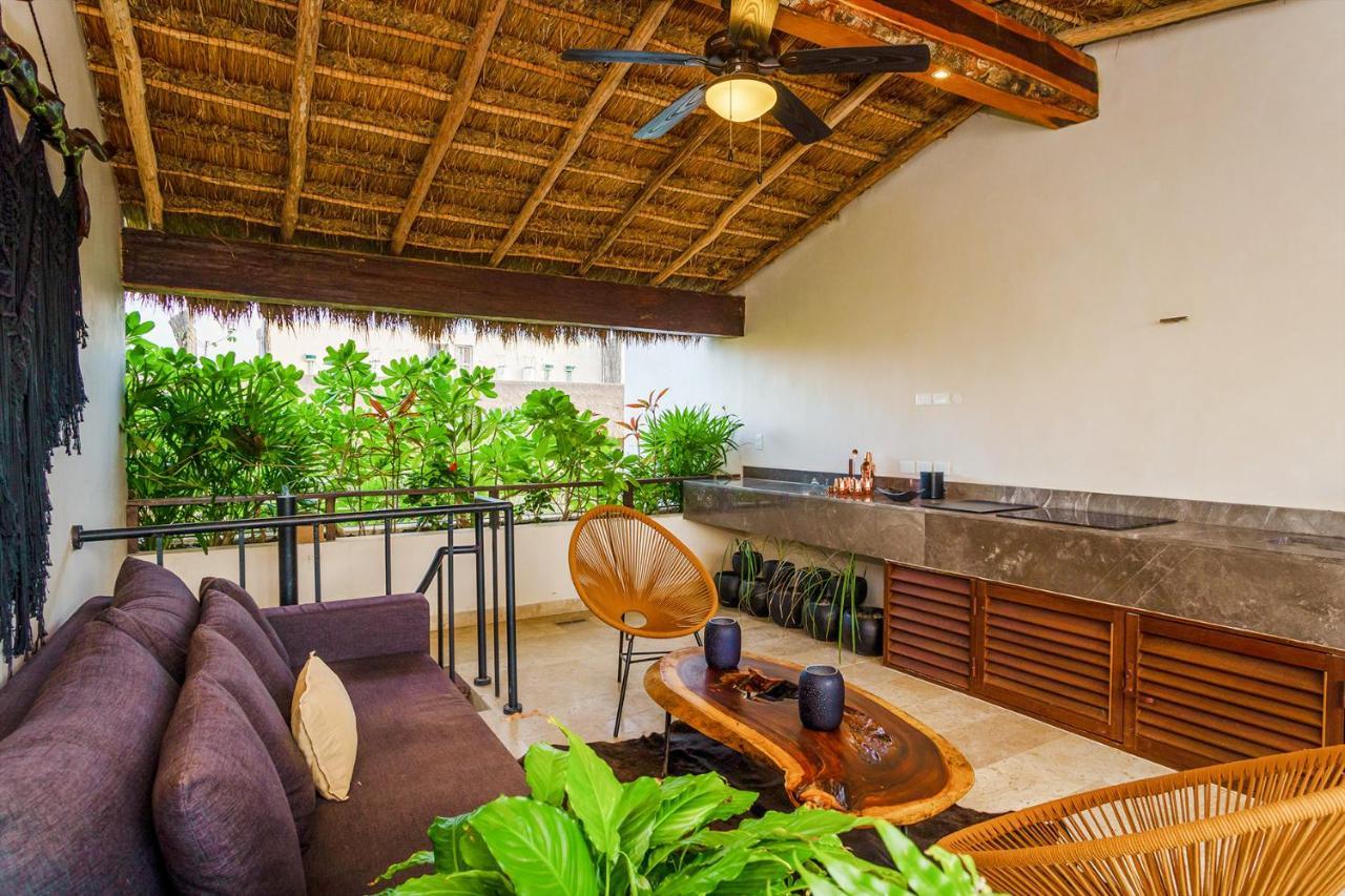 Jungle Luxury In Private Residential Area & Stunning Rooftop By Stella Rentals Tulum Exterior photo