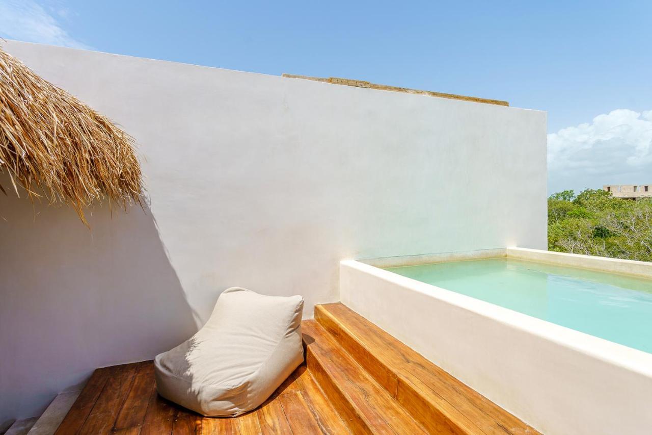 Jungle Luxury In Private Residential Area & Stunning Rooftop By Stella Rentals Tulum Exterior photo