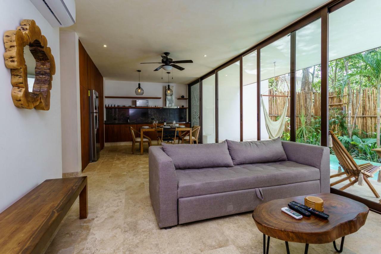 Jungle Luxury In Private Residential Area & Stunning Rooftop By Stella Rentals Tulum Exterior photo