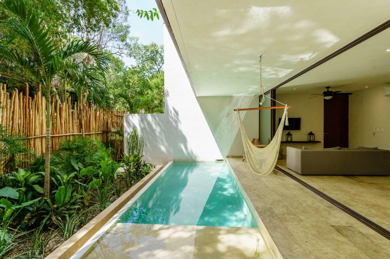 Jungle Luxury In Private Residential Area & Stunning Rooftop By Stella Rentals Tulum Exterior photo