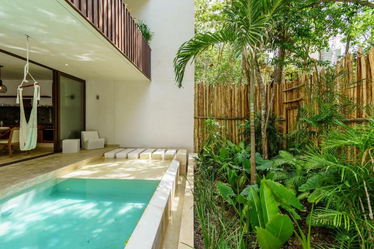 Jungle Luxury In Private Residential Area & Stunning Rooftop By Stella Rentals Tulum Exterior photo